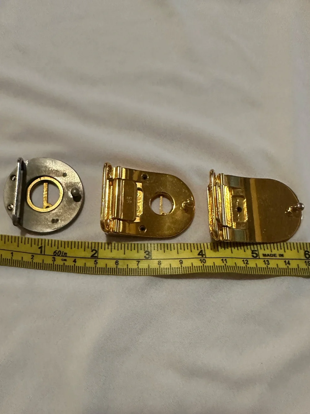Dunhill Men's Interchangeable Belt Buckle Set of 3 - Gold & Silver Tone